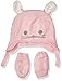 The Children's Place Baby Girls' Bunny Mitten & Hat Set