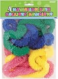 Plastic Hawaiian Leis 33" 4/Pkg-Assorted Colors