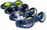 GOGGLES Adventure Goggles, Foldable Black Frame