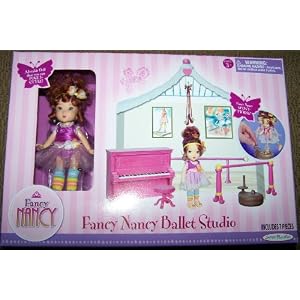 Fancy Nancy Mini Doll Ballet Studio Playset by 