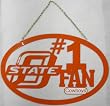 Oklahoma State Hanging Sign Oklahoma State Hanging Sign