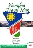 Namibia Travel Map 1st Edition