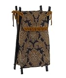 Cotton Tale Designs Wild Elegance Hamper, Brown/Black