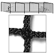 Major League Batting Tunnel Net 75x14x12 - Baseball