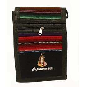  Inca Design Hand-made Peru Shoulder Bag 8.5H x 5.75W with 40 inch shoulder strap