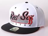 Boston Red Sox Flash White Snapback Cap