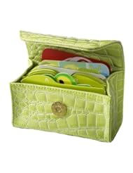 CARD CUBBY - LIME CROC