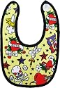Punk Tattoo Flash Yellow Baby Bib