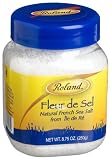 Roland Sea Salts, Fleur De Sel, 8.75-Ounce Jars (Pack of 2)