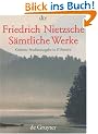 S�mtliche Werke, 15 Bde.: Kritische Studienausgabe in 15 Banden