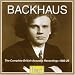 Backhaus: The Complete British Acoustic Recordings, 1908-25