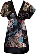 Floral Satin Kimono Top