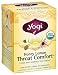 Yogi Tea Healing Formula, Honey Lemon Throat Comfort, Tea Bags, 16-Count Boxes (Pack of 6)