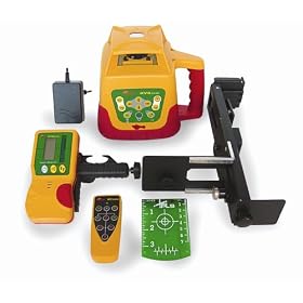 PLS Laser PLS-60547 PLS HVR 505G Highly Visible Rotary Laser System, Yellow/Red/Green