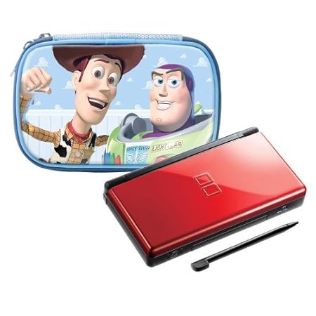 Nintendo DS Lite Crimson / Black with Toy Story Case