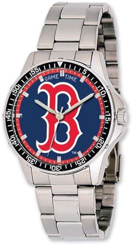 Mens MLB Boston Red Sox B Logo Coach Watch