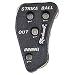 Markwort Plastic 4-Dial Umpire Indicator (Black)