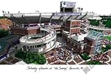 Florida Gators Lithograph Print Photo