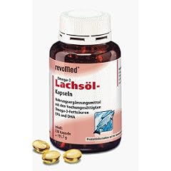 Lachs�l Kapseln mit Omega3 Fetts�uren f�r Herz und Cholesterinspiegel
