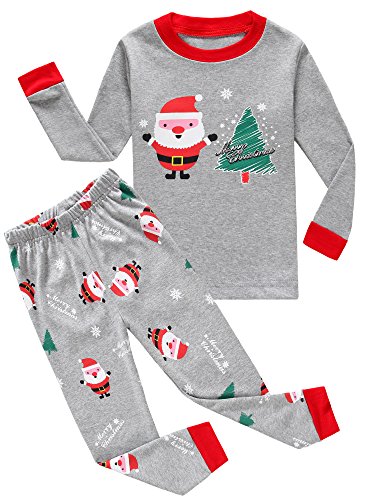 IF Pajamas Christmas Tree Little Boys Girls Pjs Long Sleeve Kid Pajamas Sets