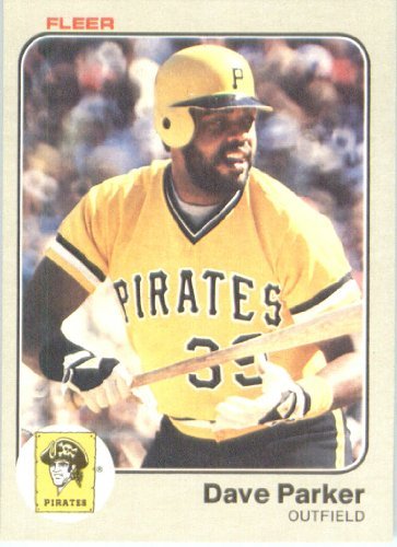 1983 Fleer # 315 Dave Parker Pittsburgh Pirates Baseball Card