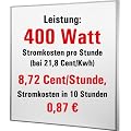 R�mer Infrarotheizung 60 x 60 cm , 400 Watt