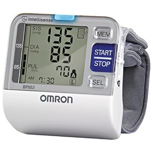 Omron Bp652 7 Series Blood Pressure Wrist Unit