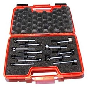 CMT 537.000.12 12 Piece 8-10mm Shank Metric Forstner Bit Set by 