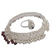 Anklet Bracelet Toe Ring Pair for Women 10 inches (anklt479)