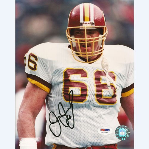 Joe Jacoby (Washington Redskins) Signed Autographed 8X10 Photo (Psa/Dna Coa)