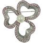 Pearl & Pink Clover Birthstones Jewelry
