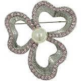 Pearl & Pink Clover Birthstones Jewelry