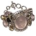 Valentine Gifts Sterling Silver Multi Gemstone Bracelet 6.5Inches (brclt195)