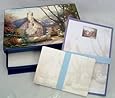 Thomas Kinkade's "Morning Glory" Note Card Stationery Set in Box