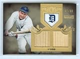 Ty Cobb 2011 Topps Tier 1 Baseball Two Piece Game Used Bat Card #TSR-22 & #/99 Produced / Detroit Tigers / Hall of Fame