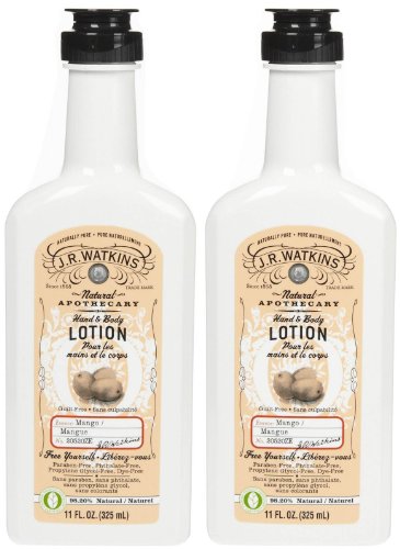 J.R. Watkins Hand & Body Lotion Mango 11 Oz