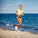 Running Belt - Comfortable Black Workout Waist Fanny Pack-Keep Your Keys & Cellphone While Exercising -Fits iPhone 6 Plus, Samsung Galaxy Note, S6 -Water Resistant -Best Pouch for Men & Women Runners