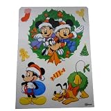 07X'mas ウィンドウステッカー ミッキーマウス