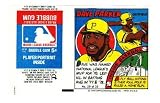 1979 Topps Test Issue Uncut Comic Wrapper Dave Parker
