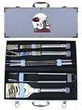 Arizona Cardinals BBQ Grill Set & Case 8 Piece