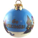 Minnesota Vikings Hand Painted Snowman Go Vikings Holiday Christmas Tree Glass Ornament 51MxYIhy8rL. SL160 Minnesota Vikings Hand Painted Snowman Go Vikings Holiday Christmas Tree Glass Ornament