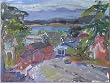 Carmel Bay, Original Oil Painting By Carmel Artist Janet Ament de la Roche - Unframed Artwork