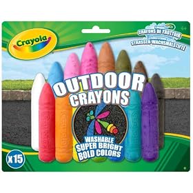 Crayola 15 Outdoor Crayons