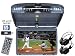 9-inch Wide Screen Overhead Flip Down DVD Player. Incl. 2 Wireless Headphones. Features Built-in Speakers, USB and SD Card Inputs, IR Transmission and Wireless FM Transmitter