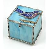 Bluebird Glass Music Box by 