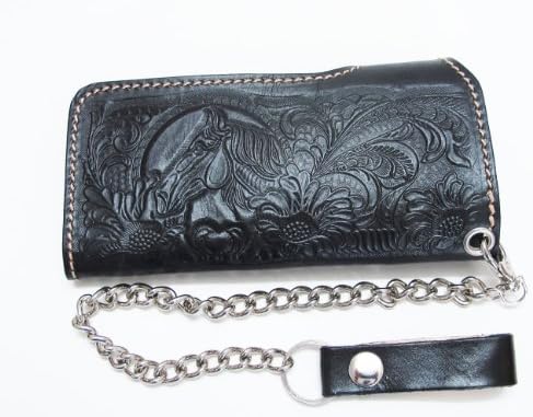 WITH SNAP CLOSES BIKER / TRUCKER CLUTCH WALLET !!! WITH COMPLIMENTARY