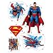 BEDROOM/WALL/DECORATION/FRIDGE/BIN STICKER SHEET - SUPERMAN