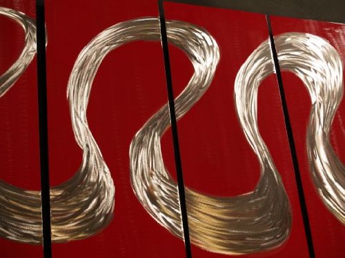 Abstract metal decor unique wall art by artist Ash Carl