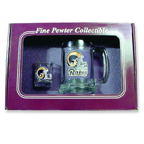 NFL St. Louis Rams Shot Glass & Tankard Set