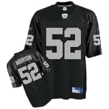 Reebok Oakland Raiders Kirk Morrison Replica Team Color Jersey